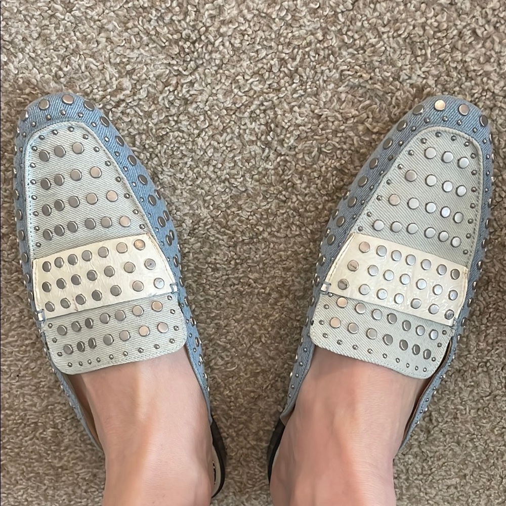 Dolce Vita Denim Stud loafer SZ 9